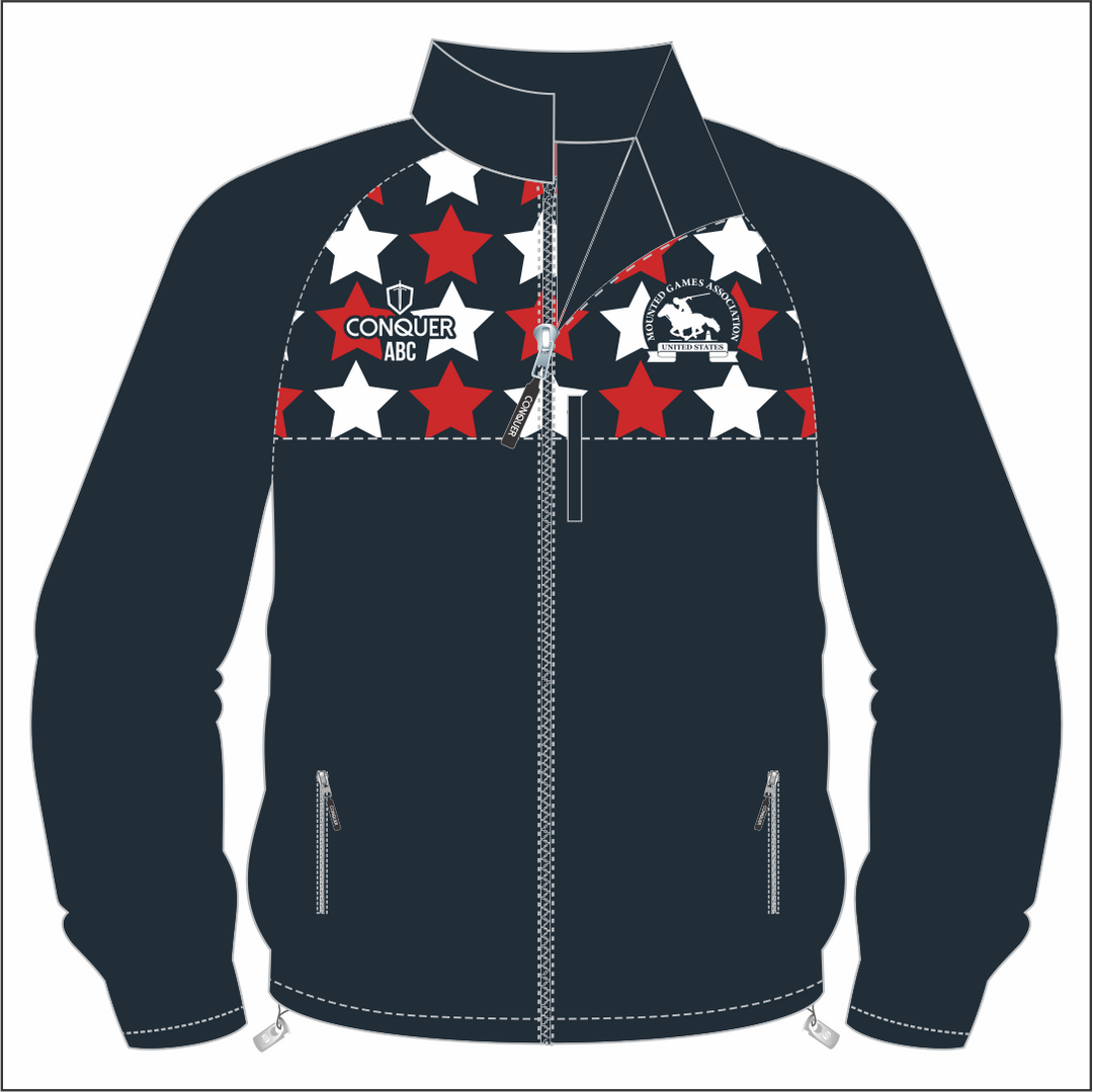 USA Mounted Games  Rain Jacket (Kids)