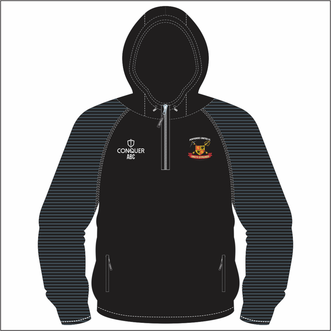 Penygroes FC PRO Hooded Windbreaker