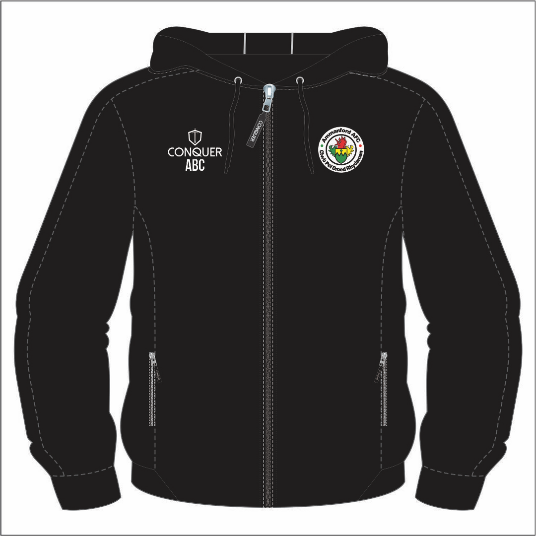 Ammanford AFC Seniors Kids FZ  Hoodie