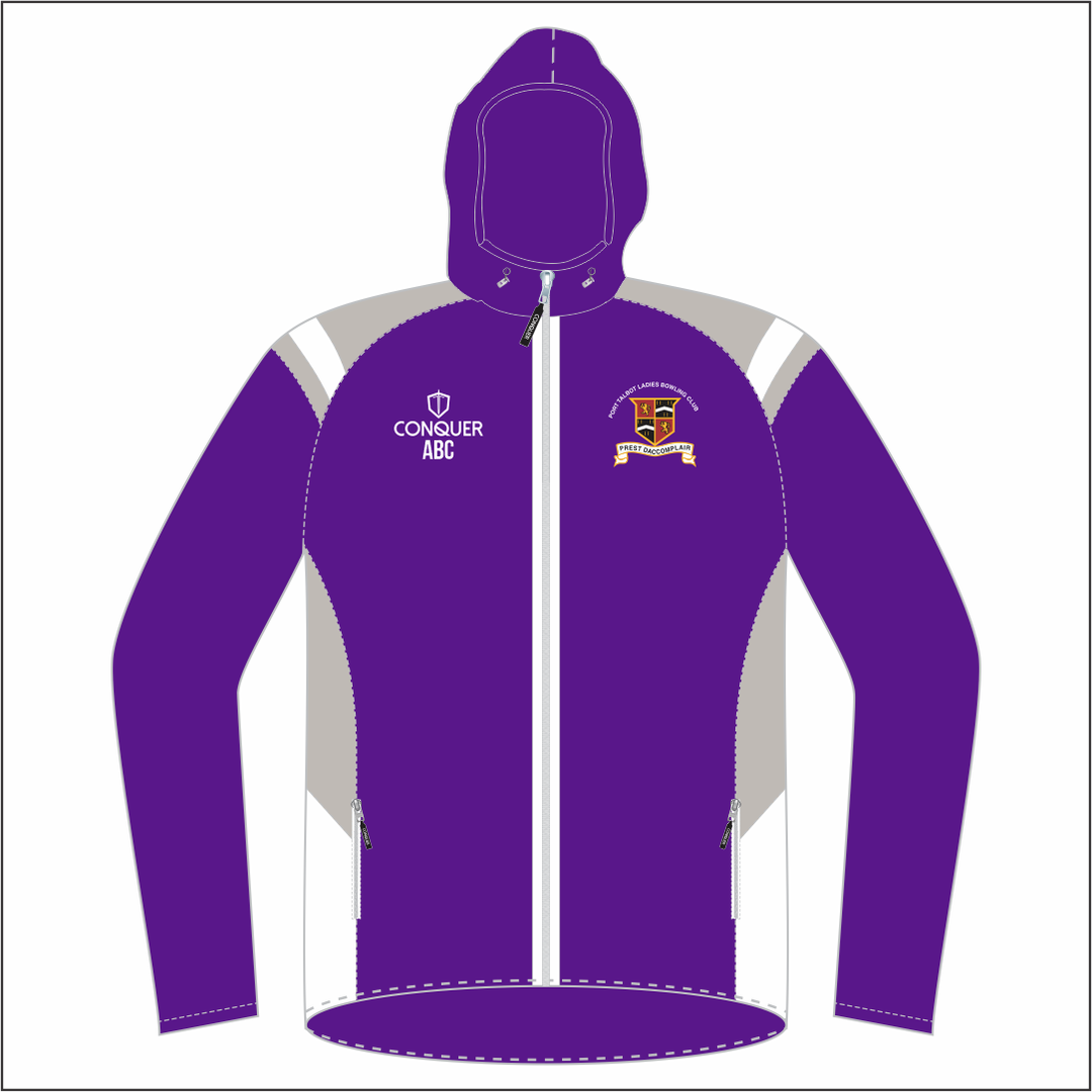 Port Talbot Ladies Bowls FZ Light Running Jacket