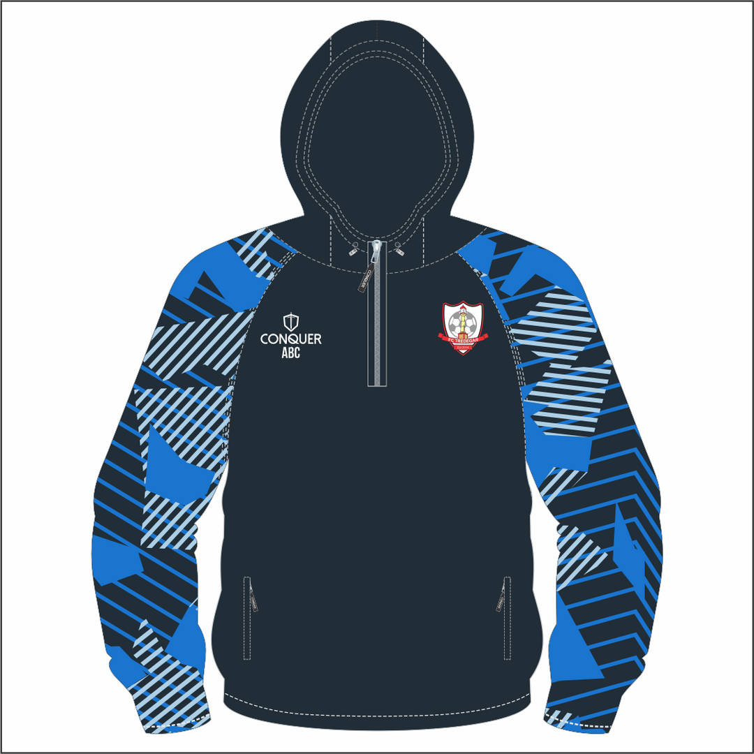 FC Tredegar Minis & Juniors PRO Hooded Windbreaker