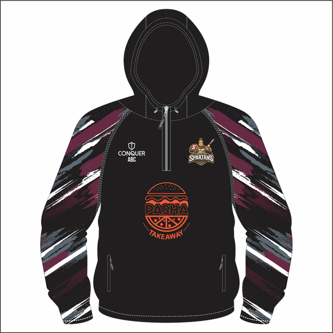 Lampeter Spartans PRO Hooded Windbreaker KIDS