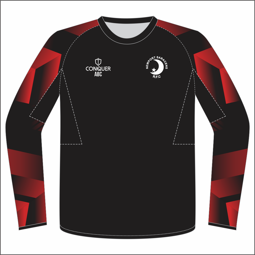 Newport Saracens RFC PRO Windbreaker