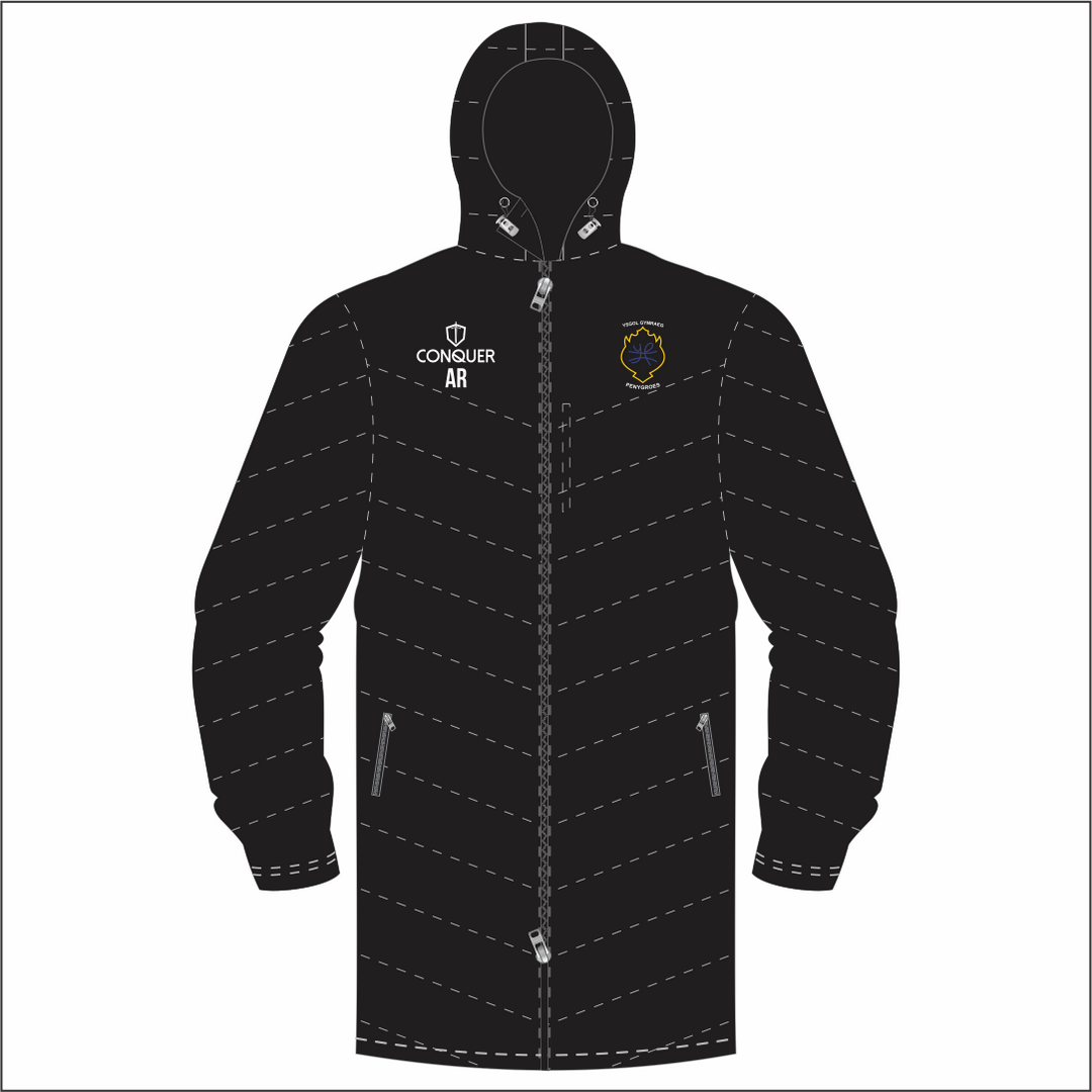 Ysgol Penygroes Long Puffy Jacket