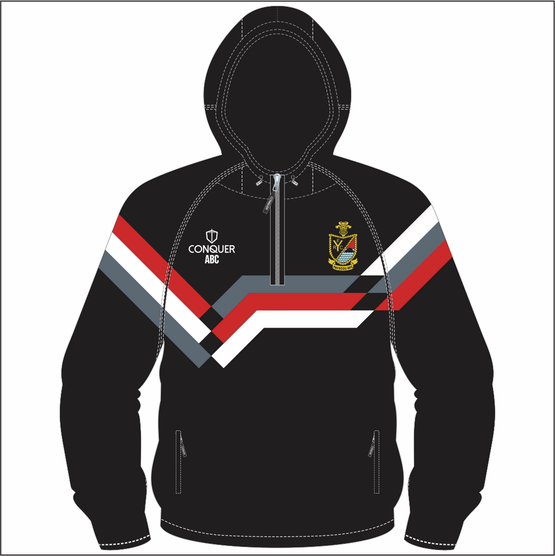 Ynysddu RFC PRO Hooded Windbreaker KIDS