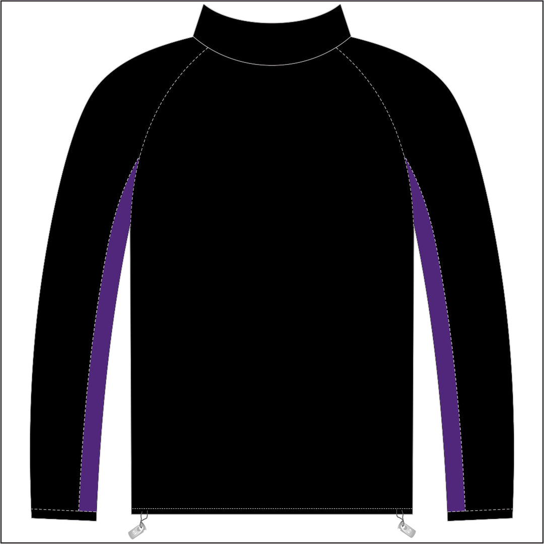 Carmarthen Ravens BHC 1/4 Zip Midlayer Plain