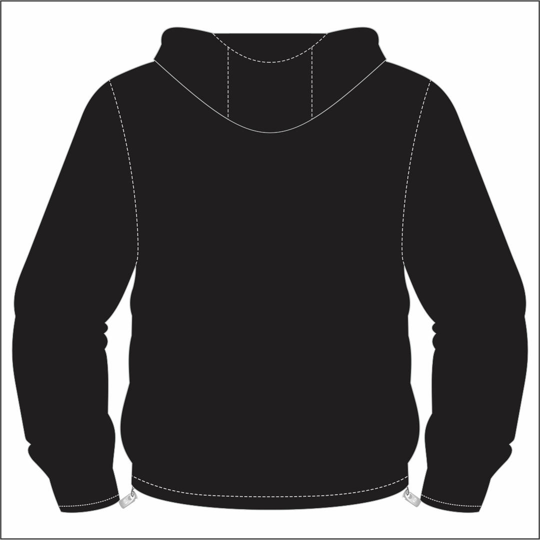 Pantyffynnon RFC 1/4 Zip Hooded Windbreaker Kids
