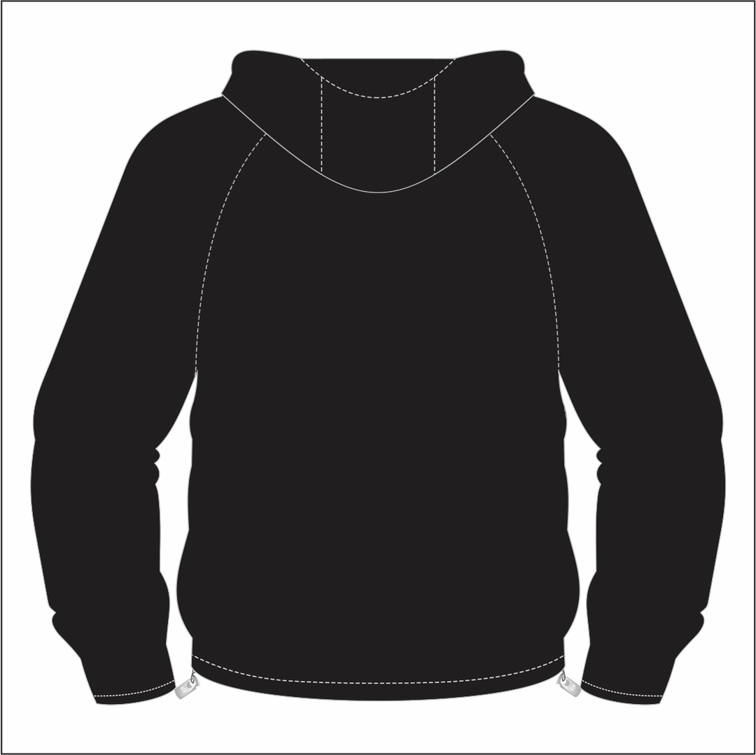 Pontardawe Cricket 1/4 Zip Hooded Windbreaker Kids