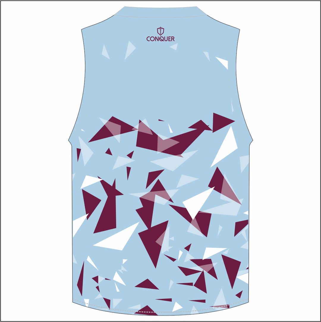 Evans & Williams Sports Club Sublimated Blue Aussie Vest