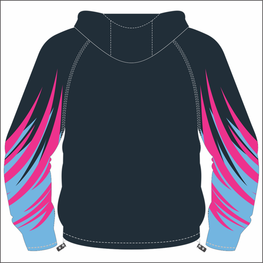 Cwmllynfell RFC LADIES PRO Hooded Windbreaker KIDS
