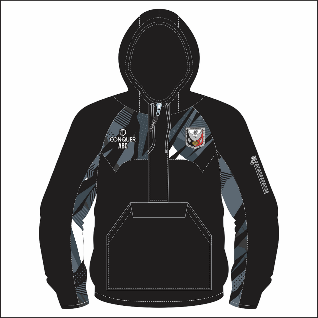 Abertysswg RFC 1/4 Zip Hooded Windbreaker Kids