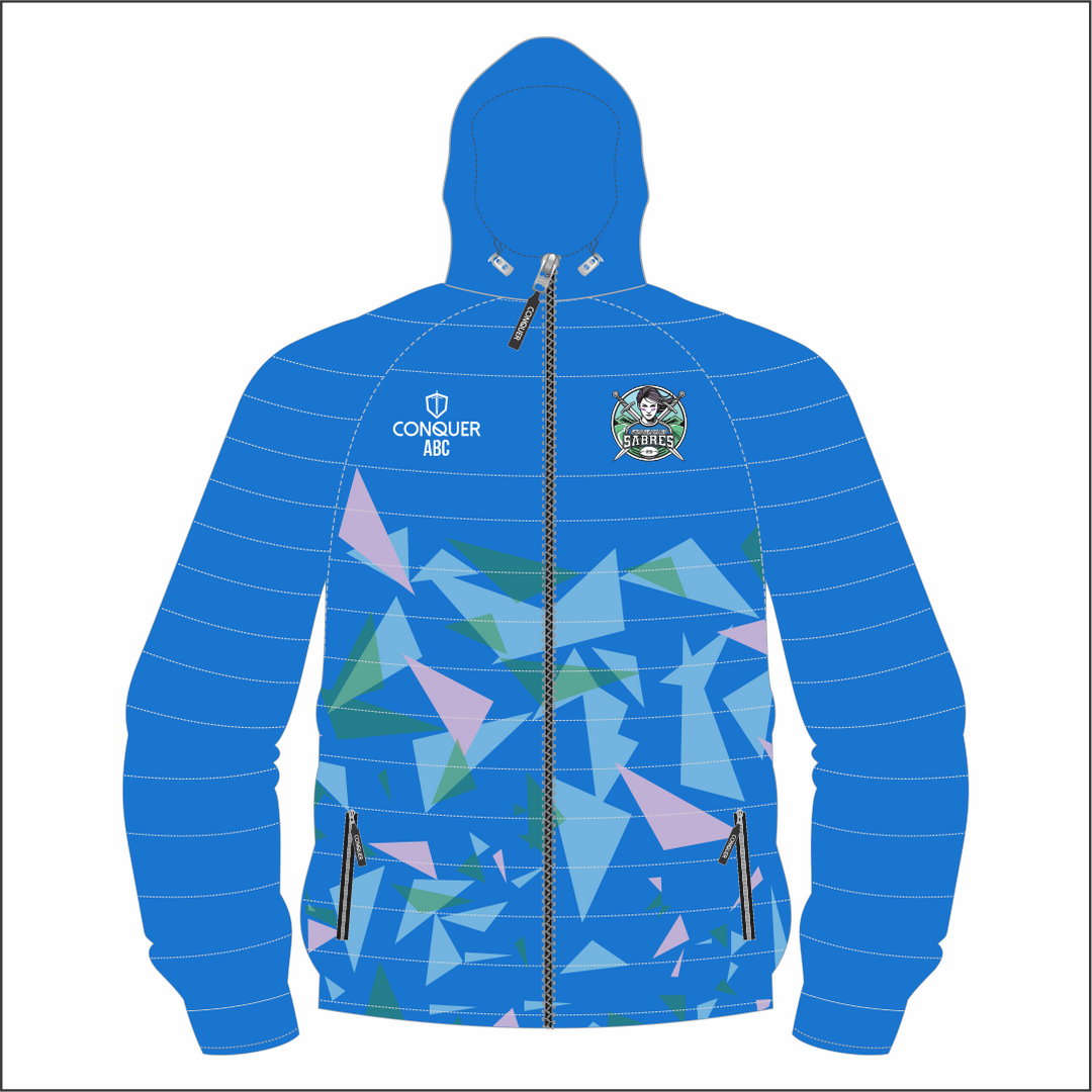 Swansea Valley Sabres Sublimated Puffy Jacket Kids