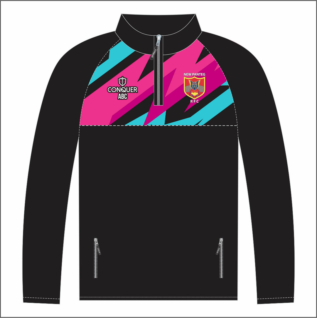 New Panteg U13's RFC 1/4 Zip Midlayer