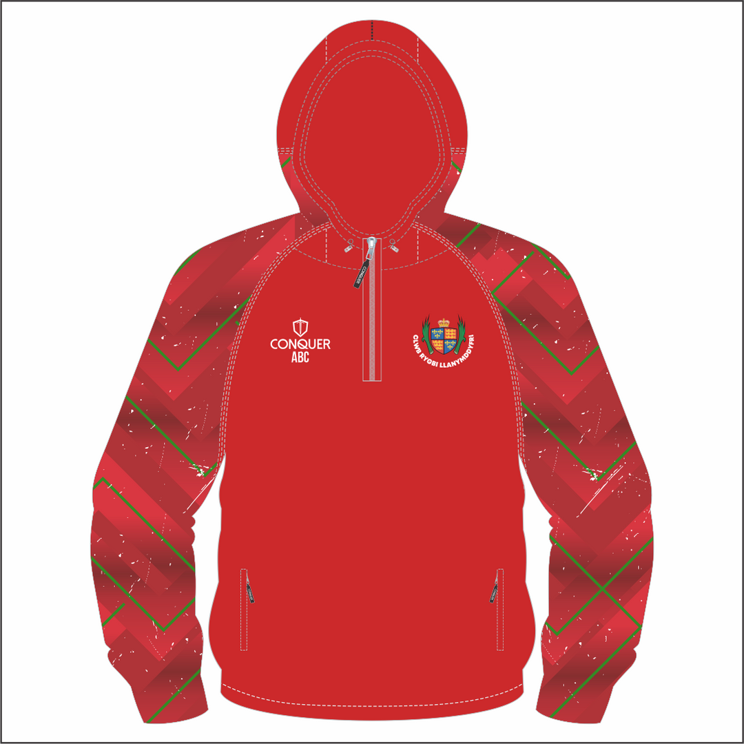 Llandovery RFC PRO Hooded Windbreaker KIDS - 26/27