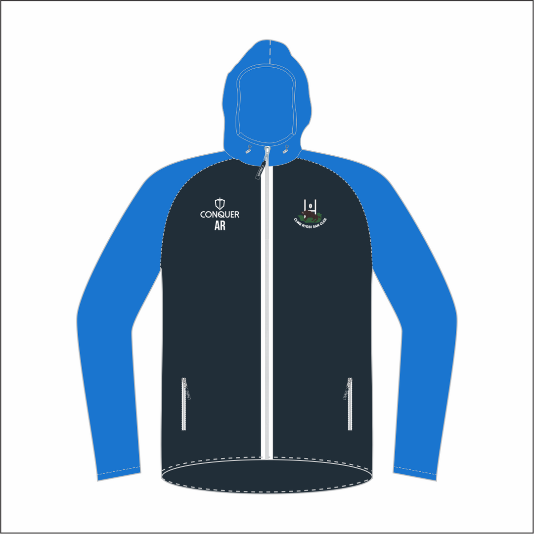 St Clears RFC FZ Light Running Jacket