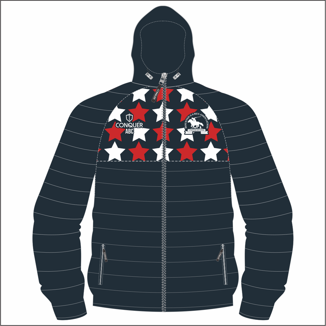 USA Mounted Games  Puffy Jacket Kids