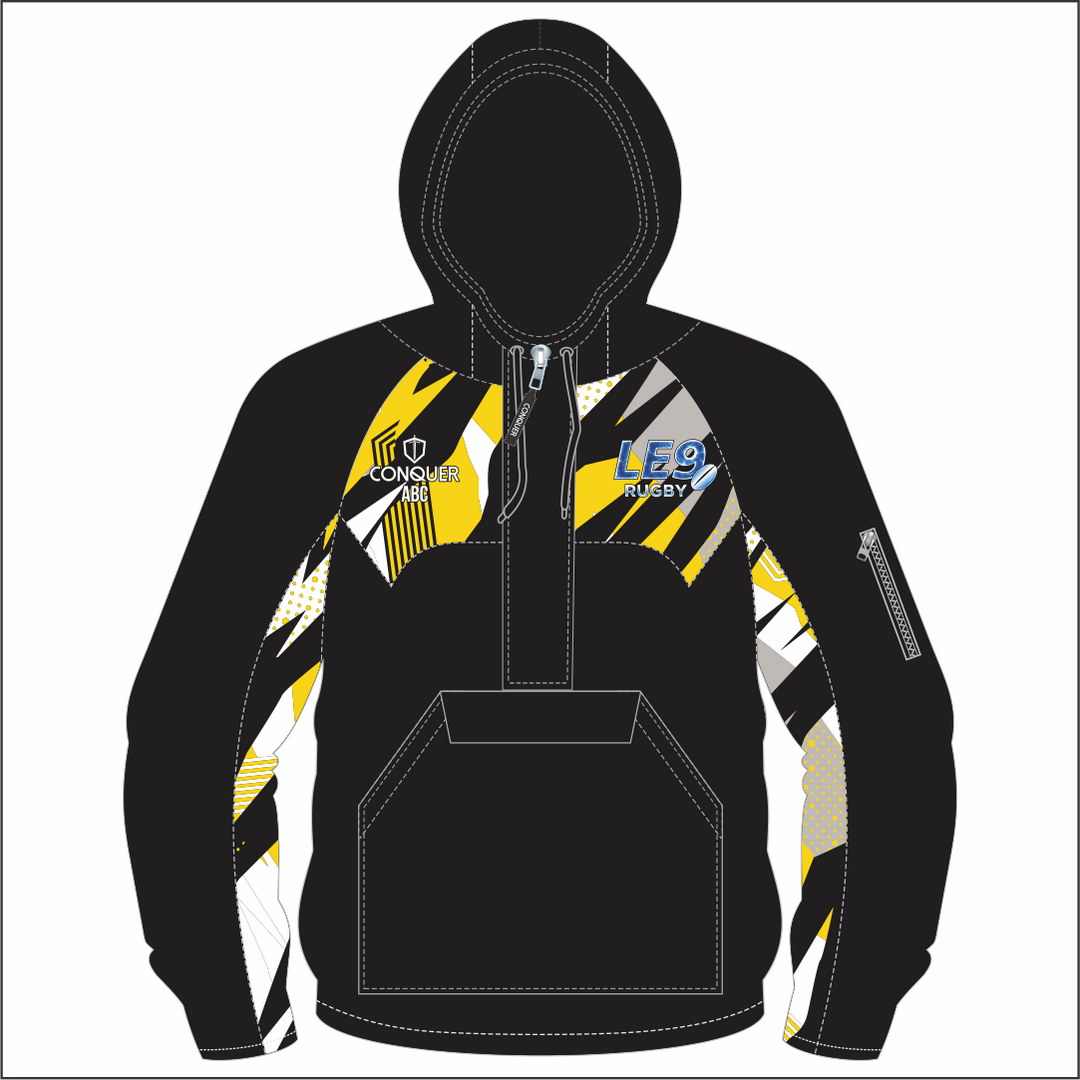 LE9 Rugby Hooded Windbreaker