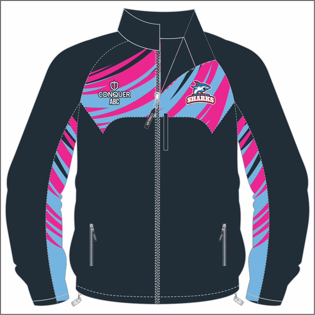 South Pembs Sharks Full Zip Rain Jacket