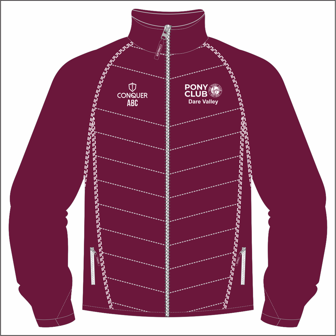 Dare Valley Pony Club Full Zip Hybrid Jacket KIDS