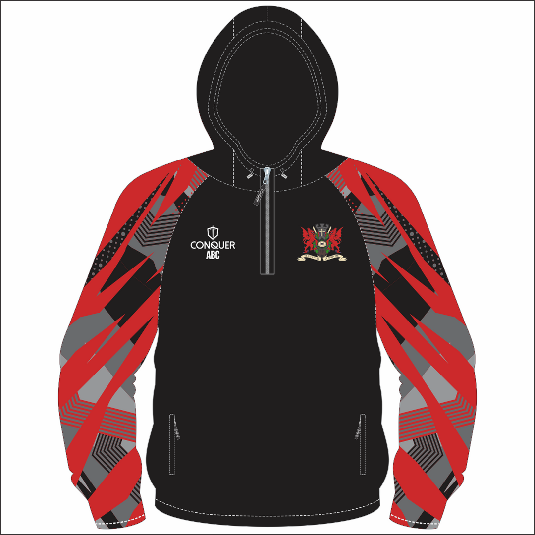 Llandybie RFC PRO Hooded Windbreaker