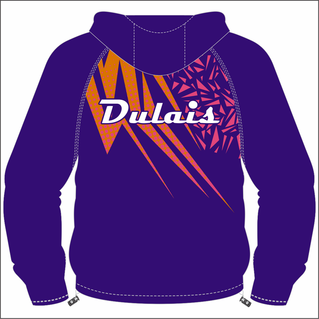 Dulais Netball PRO Hooded Windbreaker