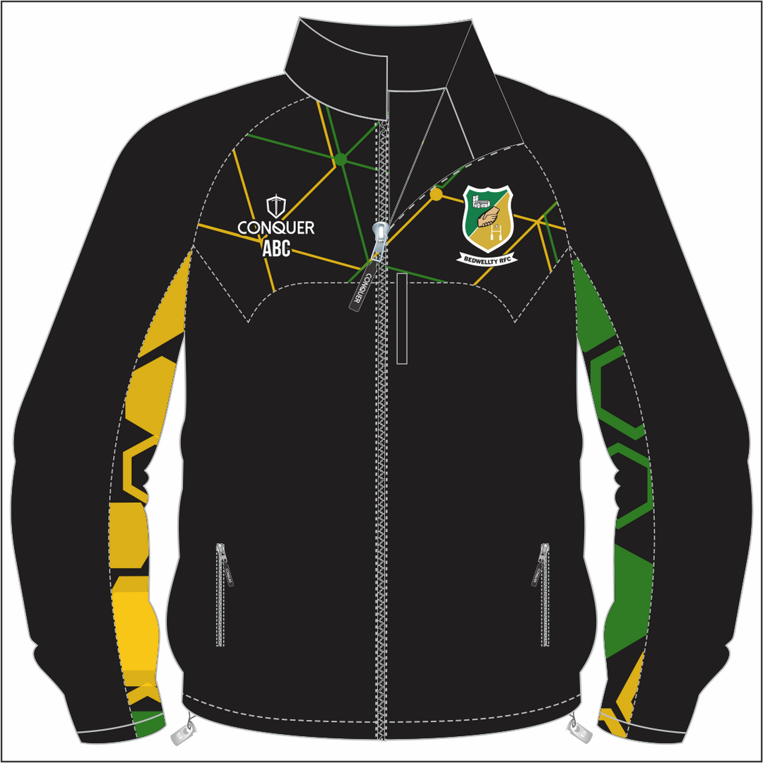 Bedwellty RFC Full Zip Rain Jacket