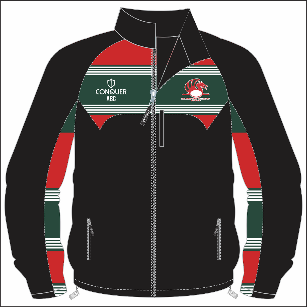 Blaenau Gwent Schools Full Zip Rain Jacket KIDS