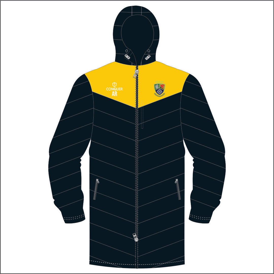 Drefach Cricket Club Kids Long Puffy Jacket