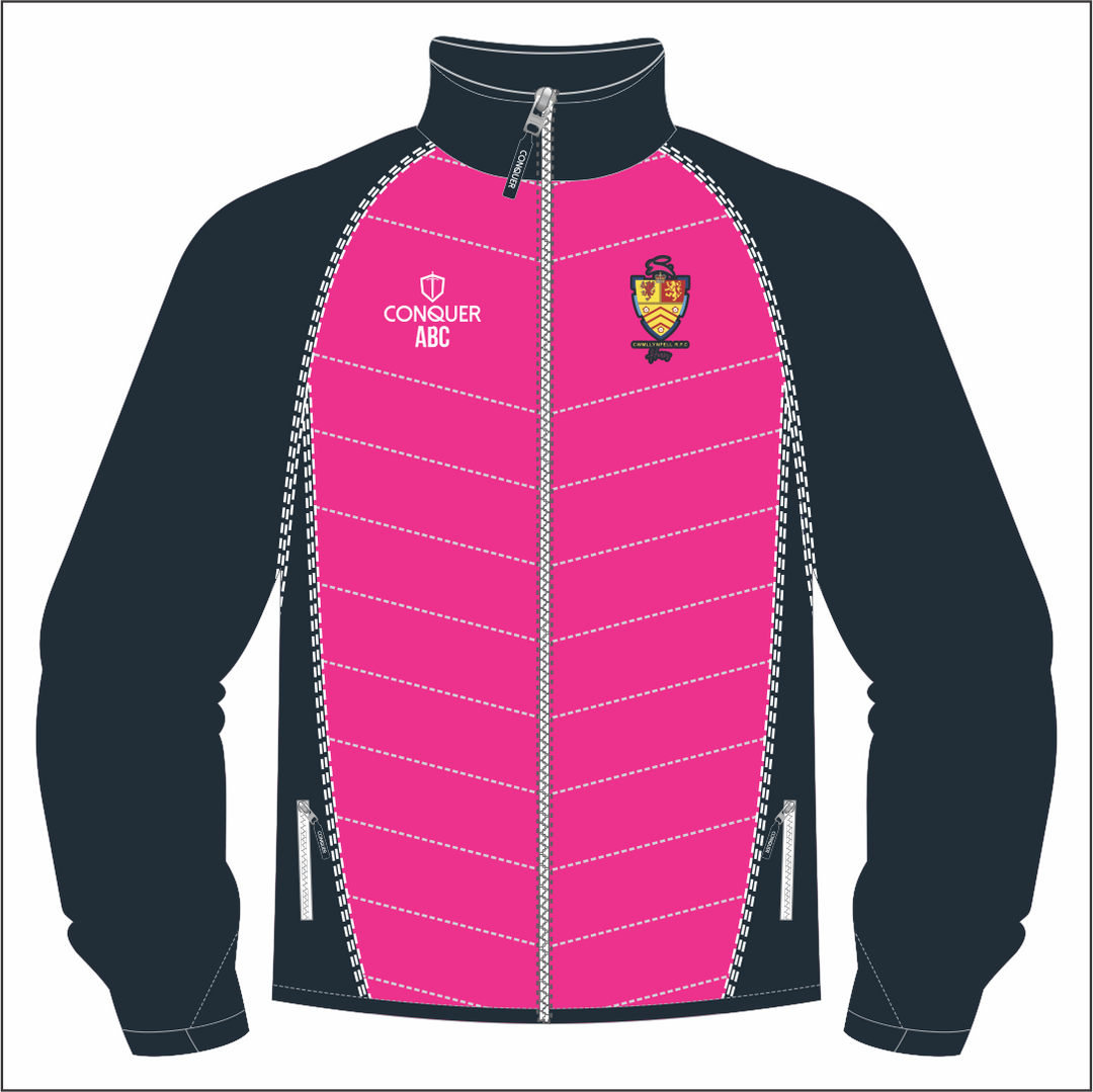 Cwmllynfell RFC Touch Ladies Hybrid FZ Jacket Kids