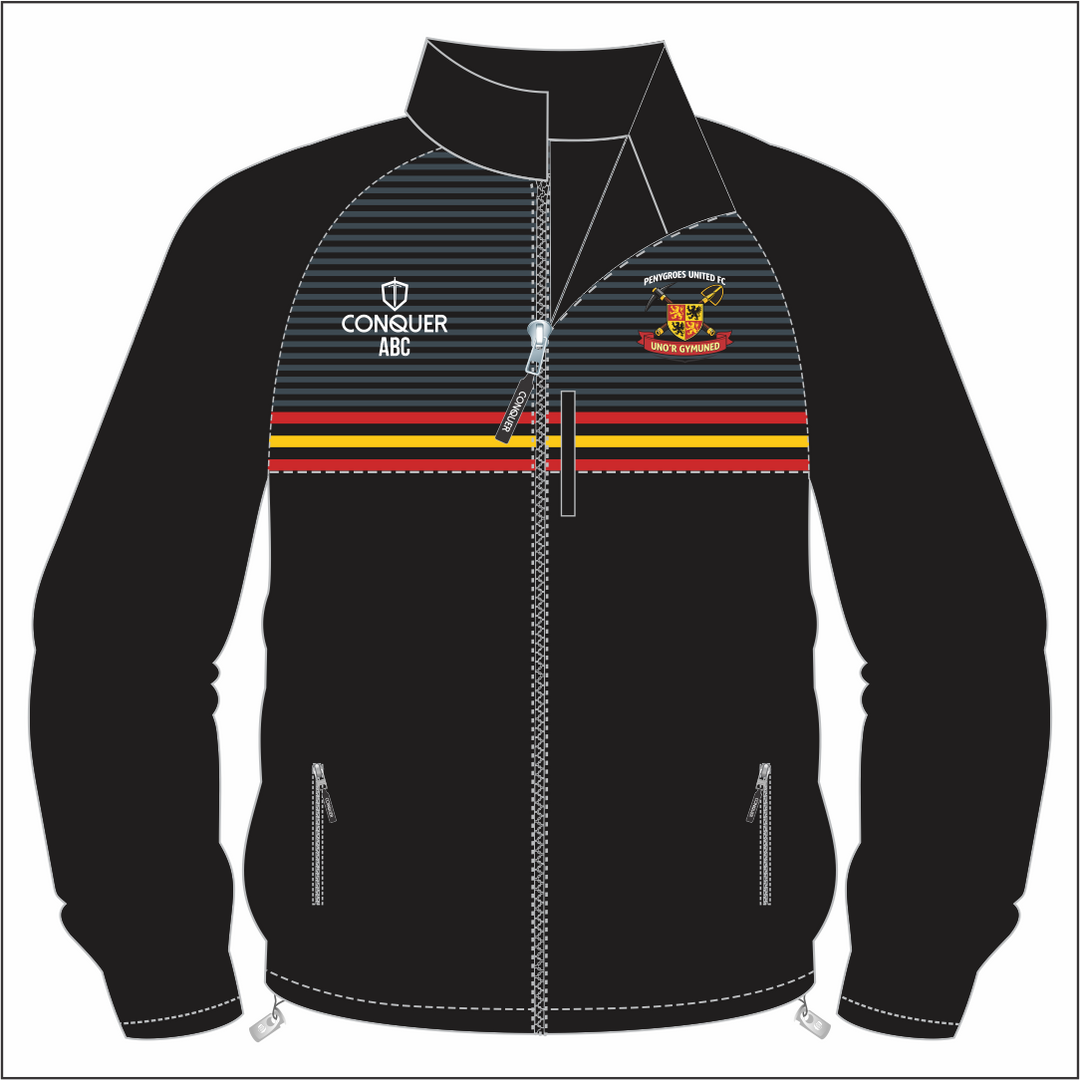 Penygroes FC Full Zip Rain Jacket KIDS