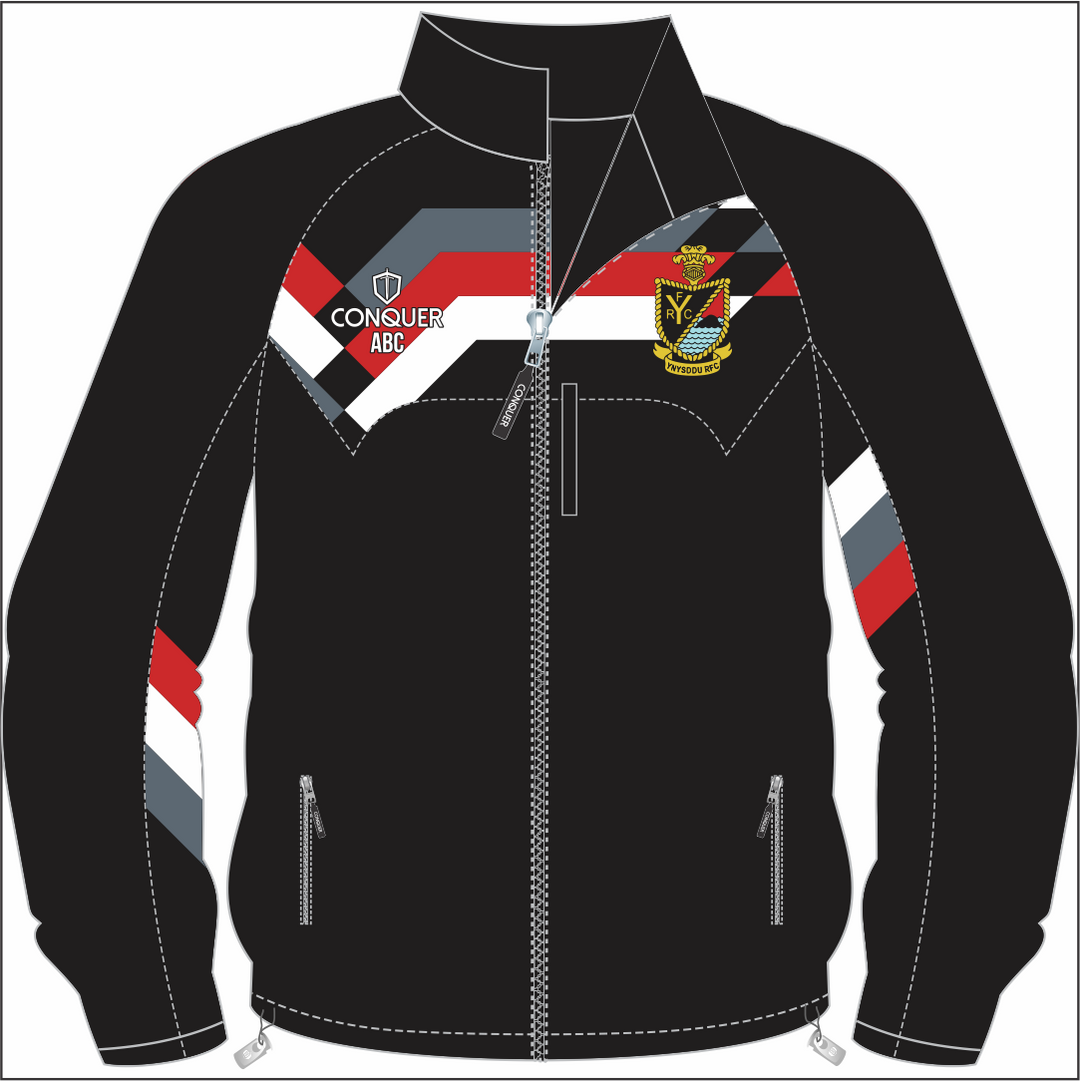 Ynysddu RFC Full Zip Rain Jacket KIDS