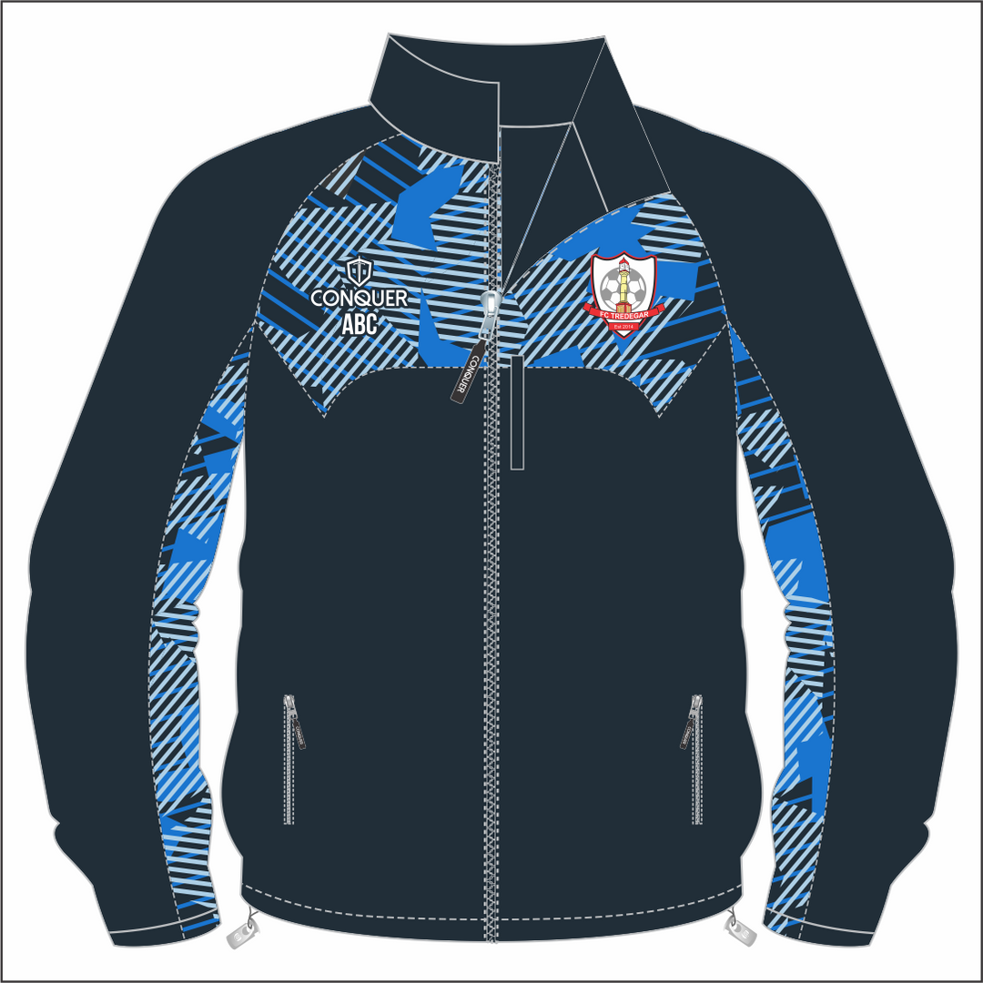 FC Tredegar Minis & Juniors Full Zip Rain Jacket