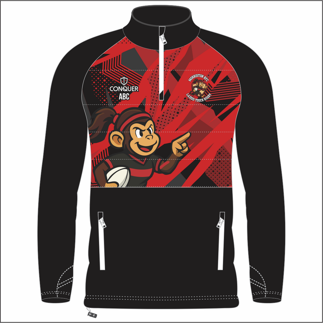 Morriston Ladies Touch 1/4 Zip Hybrid Midlayer