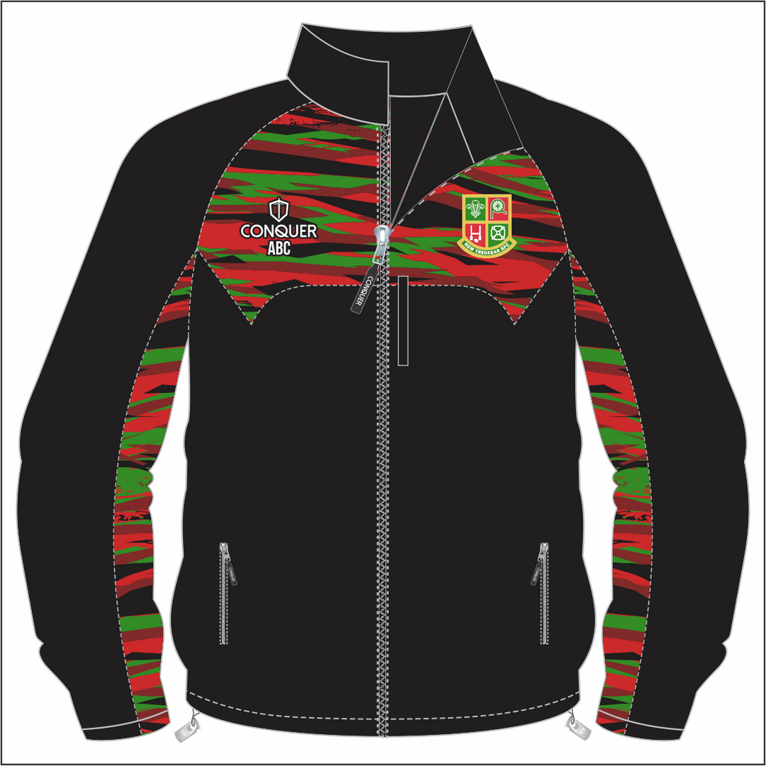 New Tredegar RFC Full Zip Rain Jacket