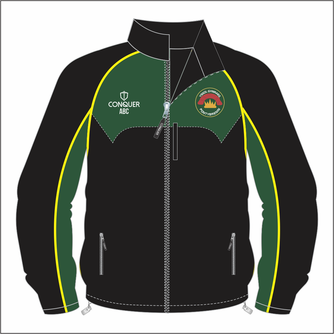 Ysgol Pontybrenin Full Zip Rain Jacket