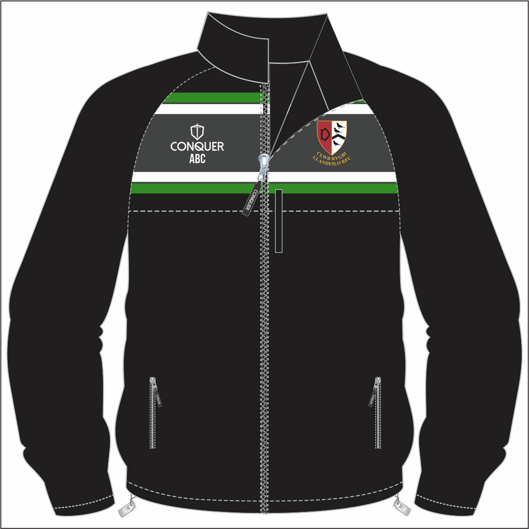 Llandeilo RFC Full Zip Rain Jacket KIDS