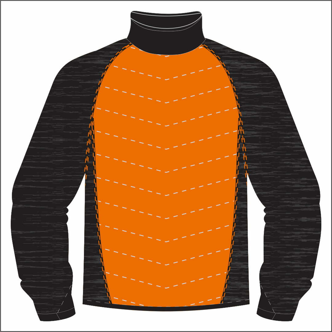 Cheetahs Invitational Full Zip Hybrid Jacket KIDS - Orange Panel