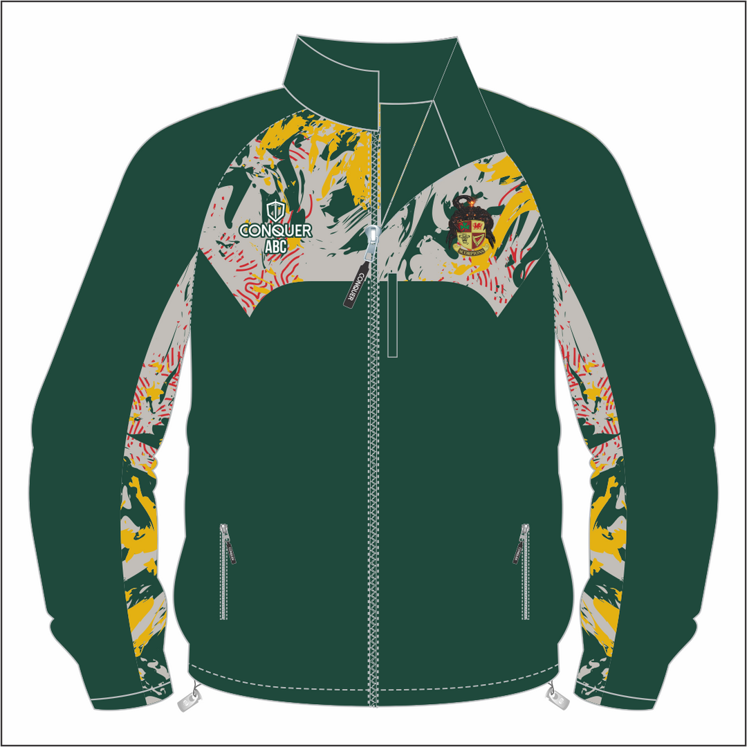 Aberavon Scorpions Full Zip Rain Jacket