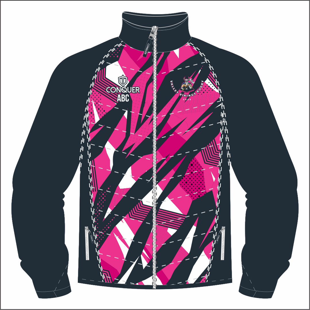 Valley Vikings Rugby Hybrid FZ Jacket Kids