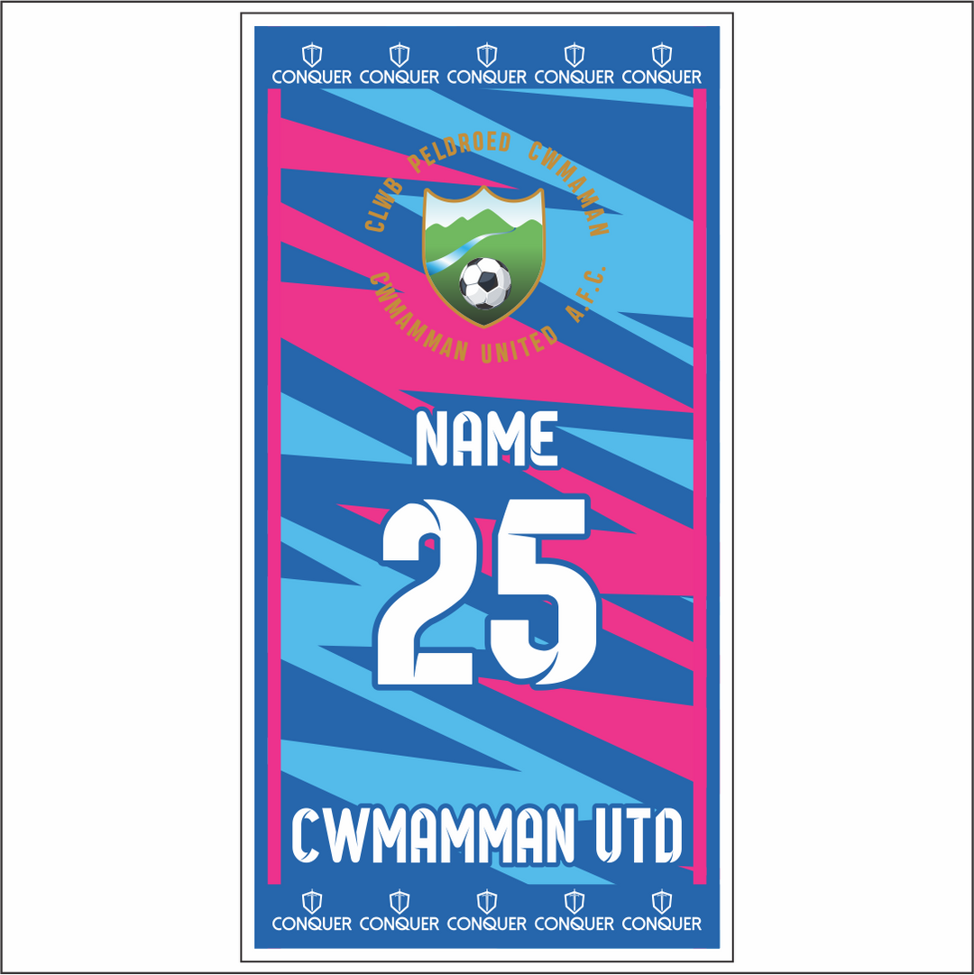 Cwmamman Ladies AFC Beach Towel