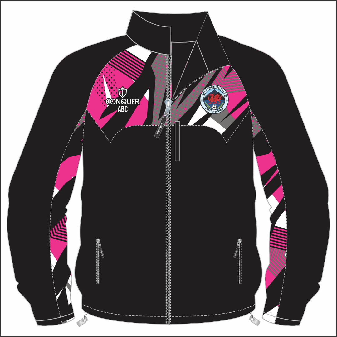 Tumble United Ladies Full Zip Rain Jacket KIDS