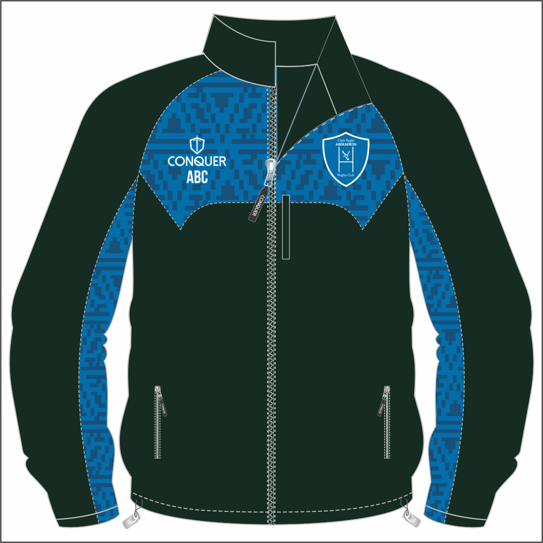 Aberaeron RFC Full Zip Rain Jacket - 26/27