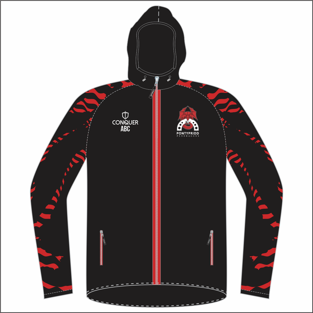 Pontypridd Pendragons  FZ Light Running Jacket Kids