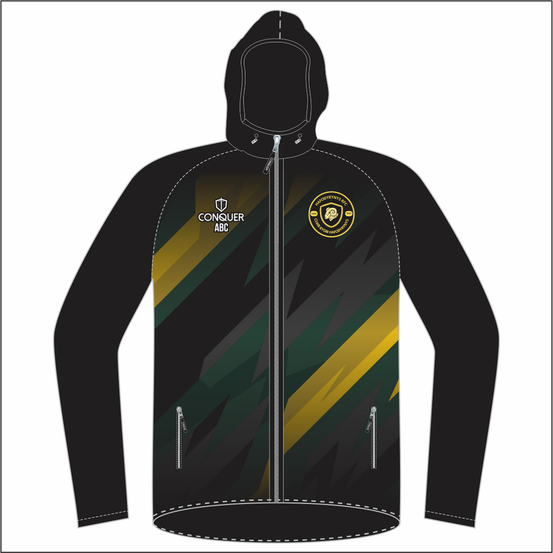 Hafodyrynys RFC FZ Light Running Jacket Kids