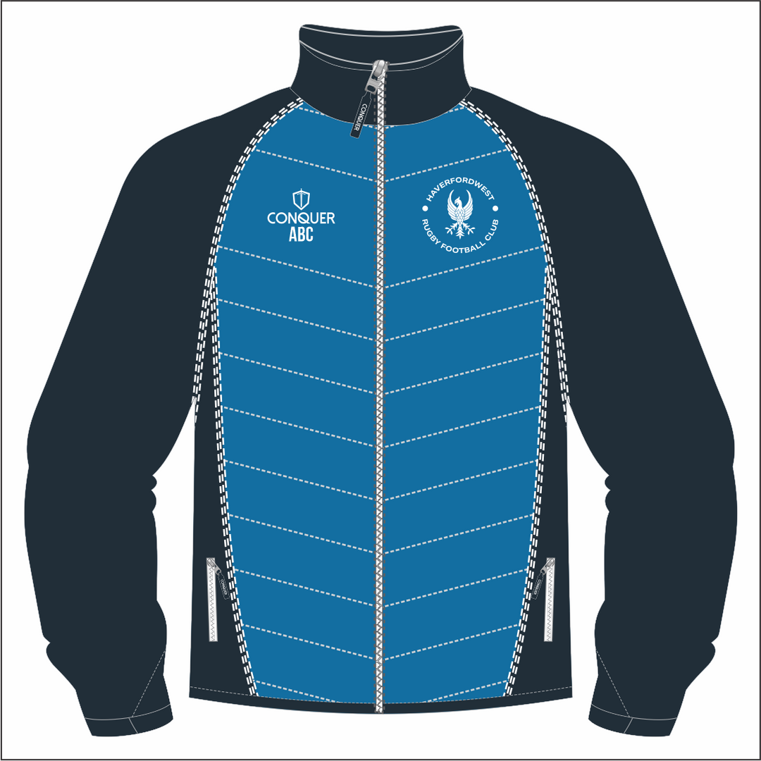 Haverfordwest RFC Full Zip Hybrid Jacket