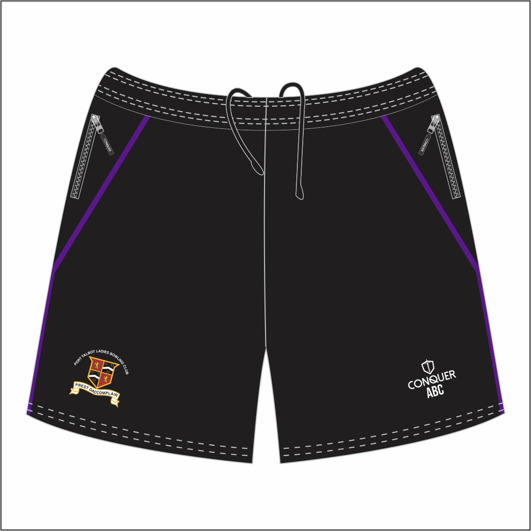 Port Talbot Ladies Bowls Travel Shorts
