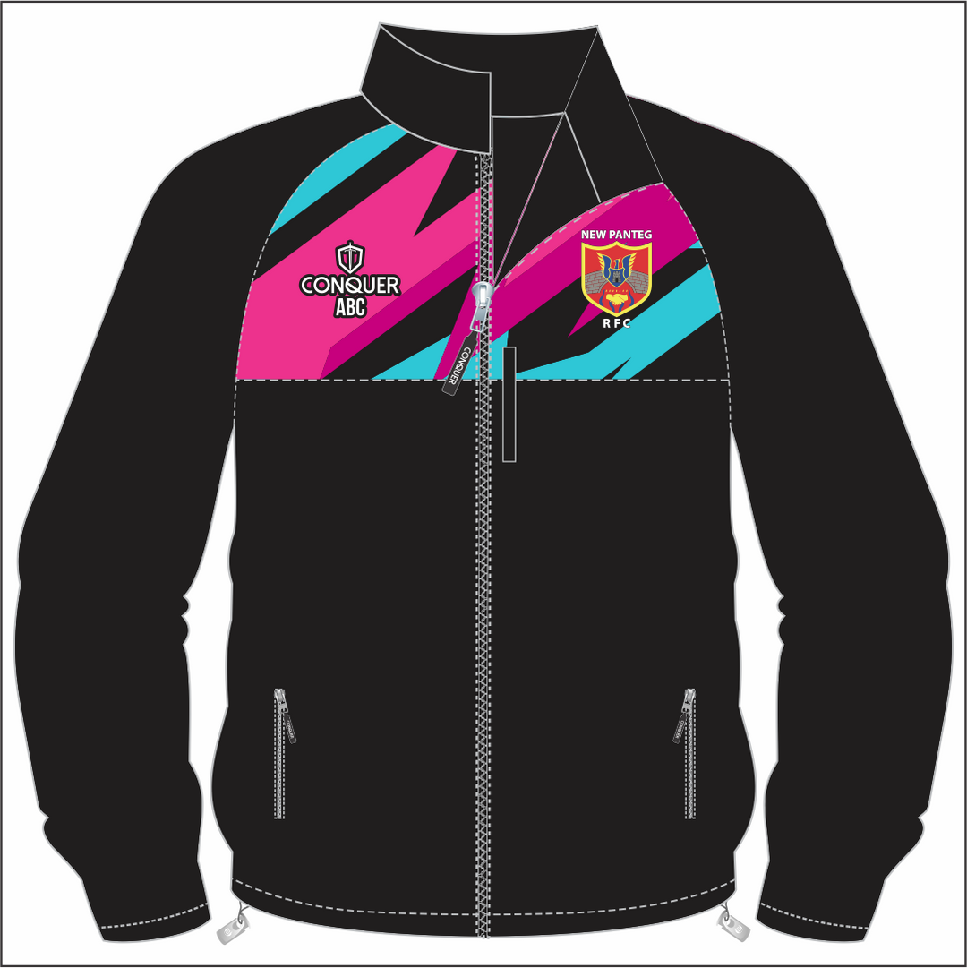 New Panteg U13's RFC FZ Rain Jacket