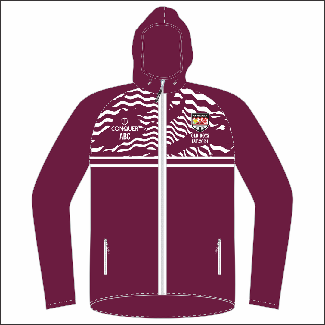 Pontardawe Old Boys FZ Light Running Jacket Kids