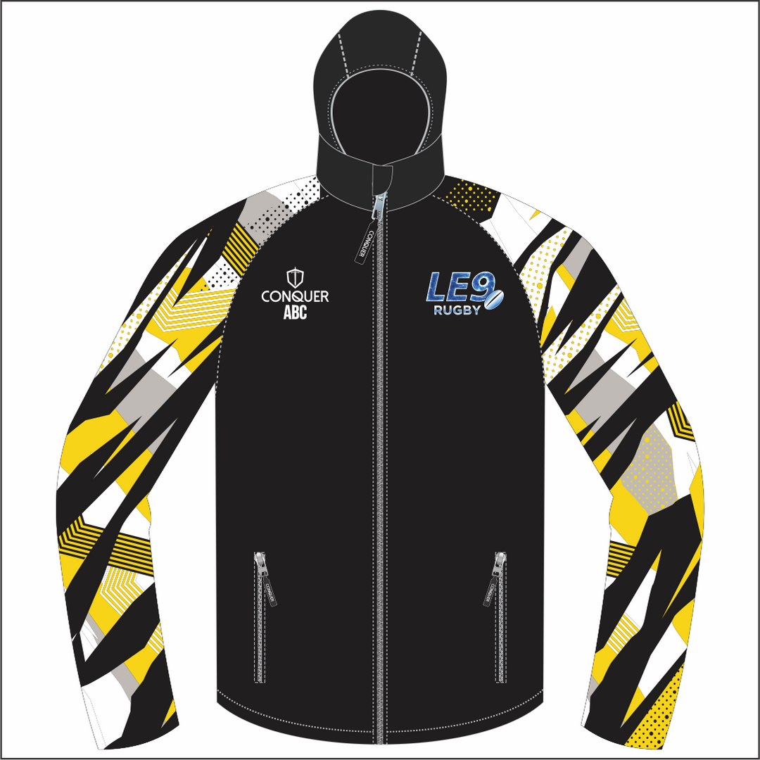 LE9 Rugby Full Zip PRO Rain Jacket KIDS