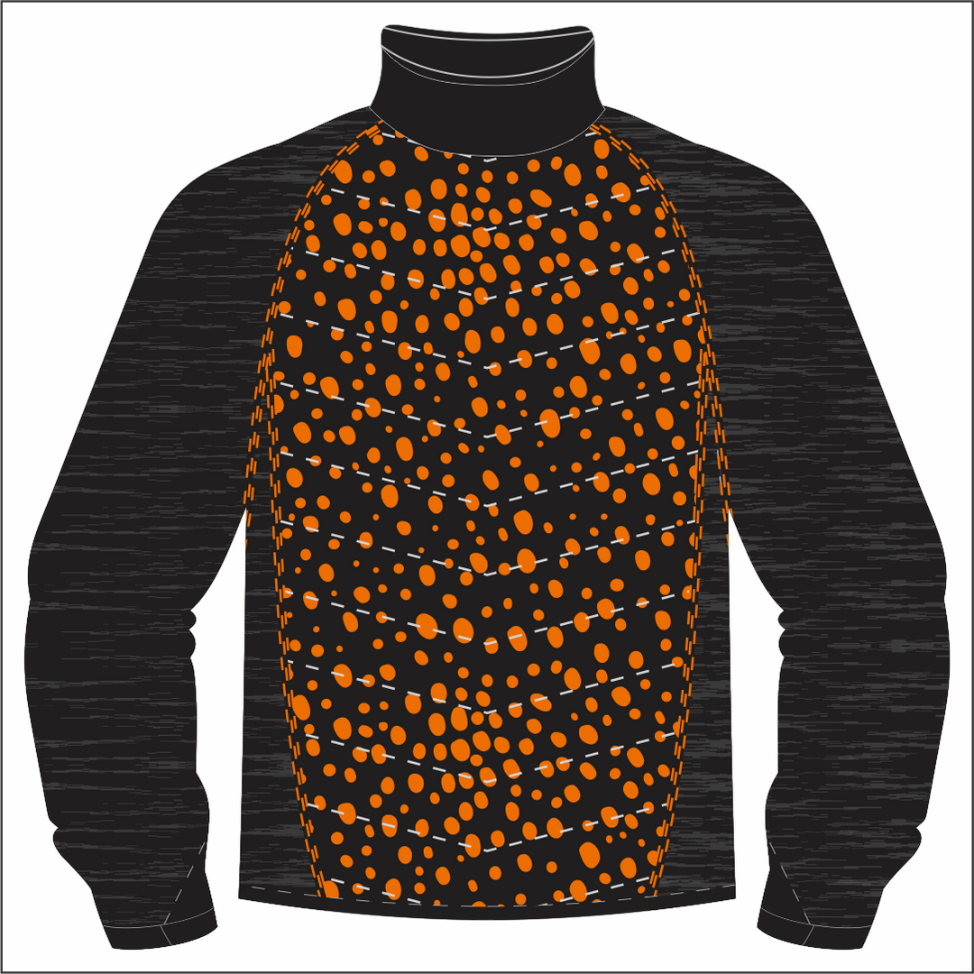 Cheetahs Invitational Full Zip Hybrid Jacket KIDS - Cheetah Print